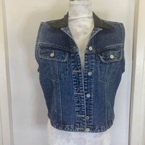 Rafaella  Jeans vintage denim jean vest 💙